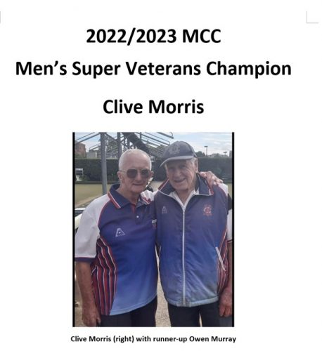 2022 Senior Super Veterans Final Post